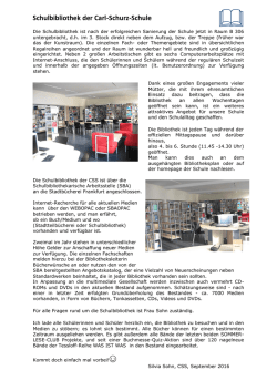 Informationen - Carl-Schurz