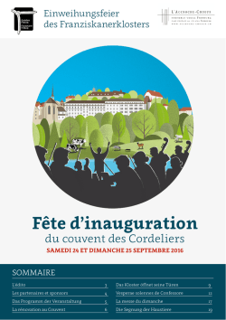 F&ecirc;te d`inauguration - L`Accroche
