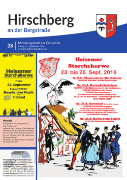 Heisemer Storchekerwe