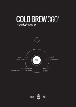 Information - COLD BREW 360