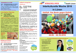 Interkulturelle Woche