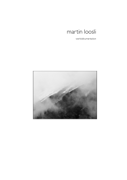 bio web.pages - Martin Loosli
