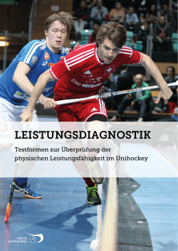 Broschüre - Swiss Unihockey