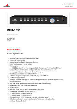 DMR-1890 - monacor