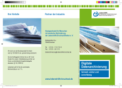 Digitale Datenarchivierung