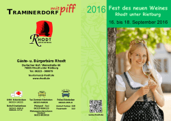 Fest des neuen Weins 16.