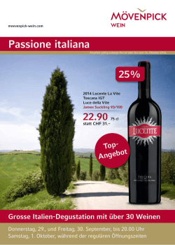 Italien - M&ouml;venpick Wein