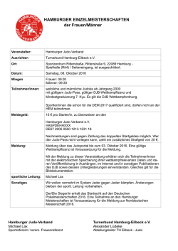 HEM M/F - Hamburger Judo Verband eV