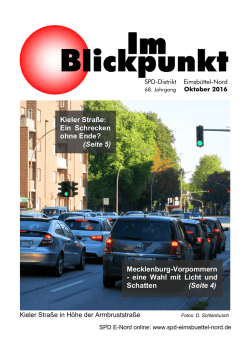 Im Blickpunkt Oktober 2016-online - SPD Eimsb&uuml;ttel-Nord