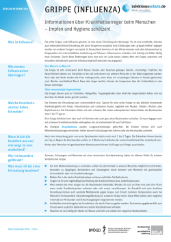 grippe (influenza) - Infektionsschutz.de