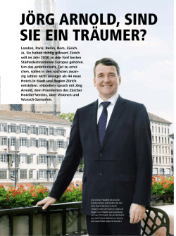 JöRG ARNoLD, SIND SIE EIN TRäUMER?