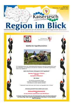 Region im Blick