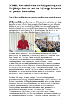 Ich m&ouml;chte Sie alle hier im Domizil in Reichshof - Oberberg