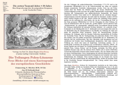 Die Teilungen Polen