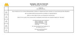 Drucken - Speiseplan