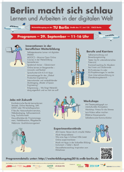 TU_A3_druckversion - Weiterbildungstag 2016 > Berlin - WDB