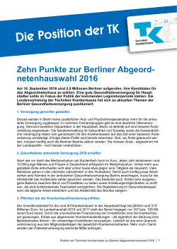 TK-Positionen zur Berliner Wahl 2016 ( PDF, 108 KB , nicht