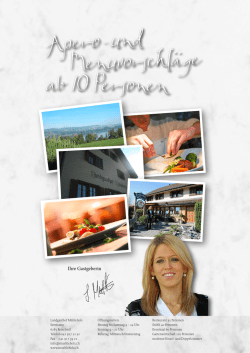 Ihre Gastgeberin - Landgasthof M&uuml;hleholz