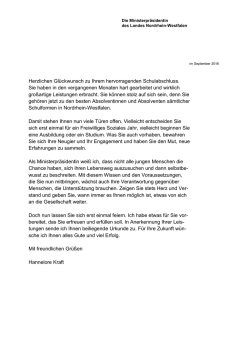 Herzlichen Glückwunsch zu Ihrem hervorragenden