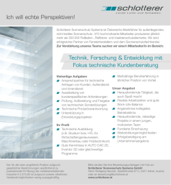 Ich will echte Perspektiven!