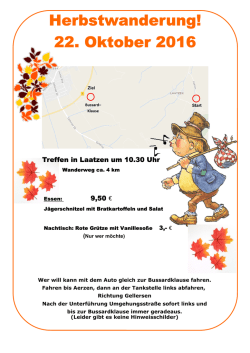 Herbstwanderung! - kks