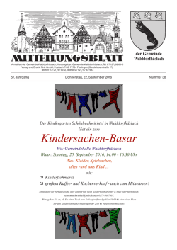 Donnerstag, 22.09.2016 - Gemeinde Walddorfh&auml;slach