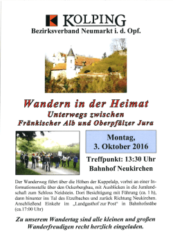 Wandern in der Heimat