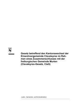 Vortrag - Kanton Bern