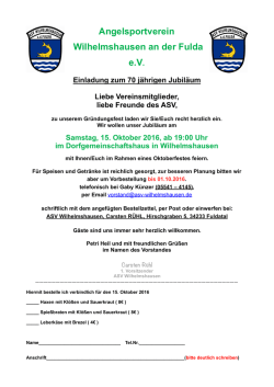 Jubil&auml;um