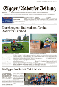 Ausgabe vom 22.09.2016