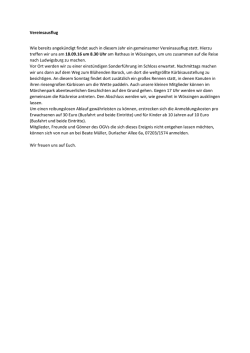 Infoblatt - OGV