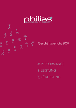 jahresbericht 2007