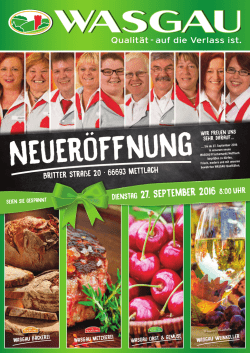 Dienstag 27. September 2016