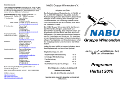 Herbstprogrmm 2016 - NABU