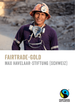 Fairtrade-Gold