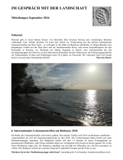 Mitteilungen August 2016 - als pdf zum herunterladen