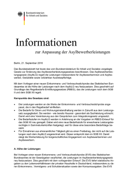 Informationen - Bundesministerium f&uuml;r Arbeit und Soziales