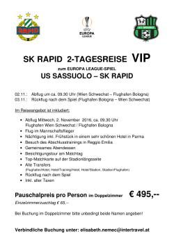 VIP Sassuolo