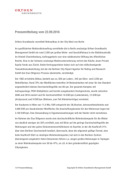 160922 Orthen Grundbesitz Pressemitteilung. - Kon-ii