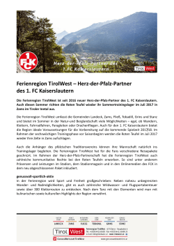 Herz-der-Pfalz-Partner des 1. FC Kaiserslautern
