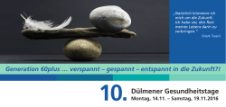 D&uuml;lmener Gesundheitstage