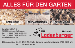 ALLES FÜR DEN GARTEN