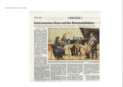 Instrumenten-Stars auf der Reitstadelb&uuml;hne