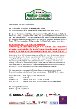 () - Skoda Rallye Liezen