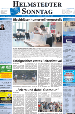 Jetzt herunterladen - Helmstedter Sonntag