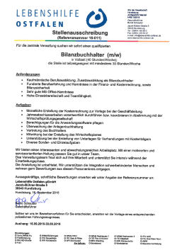 Bilanzbuchhalter (m/w)