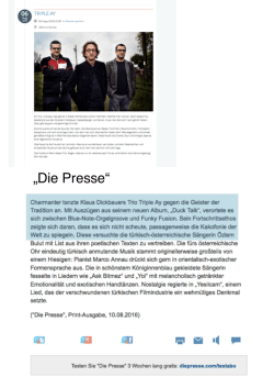 Die Presse - Klaus Dickbauer