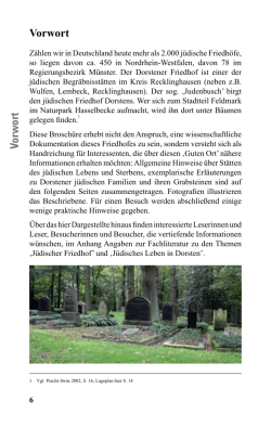 Der jüdische Friedhof in Dorsten