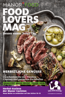 herbstliche gen&uuml;sse