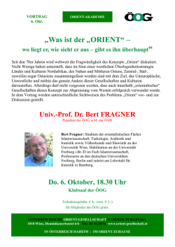 im PDF-Format - &Ouml;sterreichische Orient